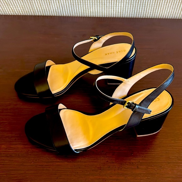 EUC! Cole Haan Josie Block Heel Sandals - Picture 13 of 16